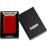 Зажигалка ZIPPO CLASSIC METALLIC RED 49475