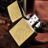 Зажигалка Zippo Antique Brass 201FB