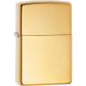 Zippo Classic 254B — зажигалка в золотистом глянце